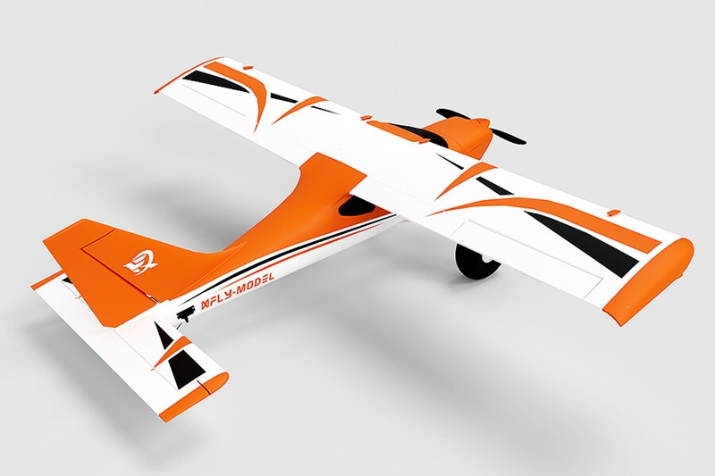 Xfly Glastar V2 Bush/Trainer 1233mm Wingspan PNP  - Orange XF105PV2